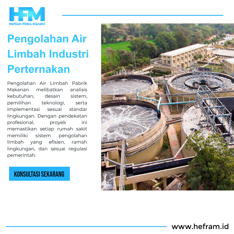 Pengolahan Air Limbah Industri Perternakan